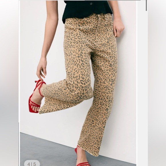 Le Jean Nomad Leopard Ankle Jeans - Picture 3 of 10